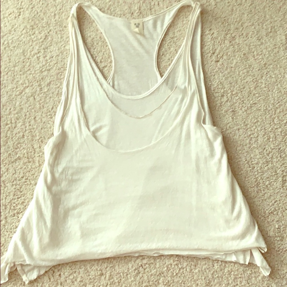 “We The Free” by Free People Layered Ivory Tank